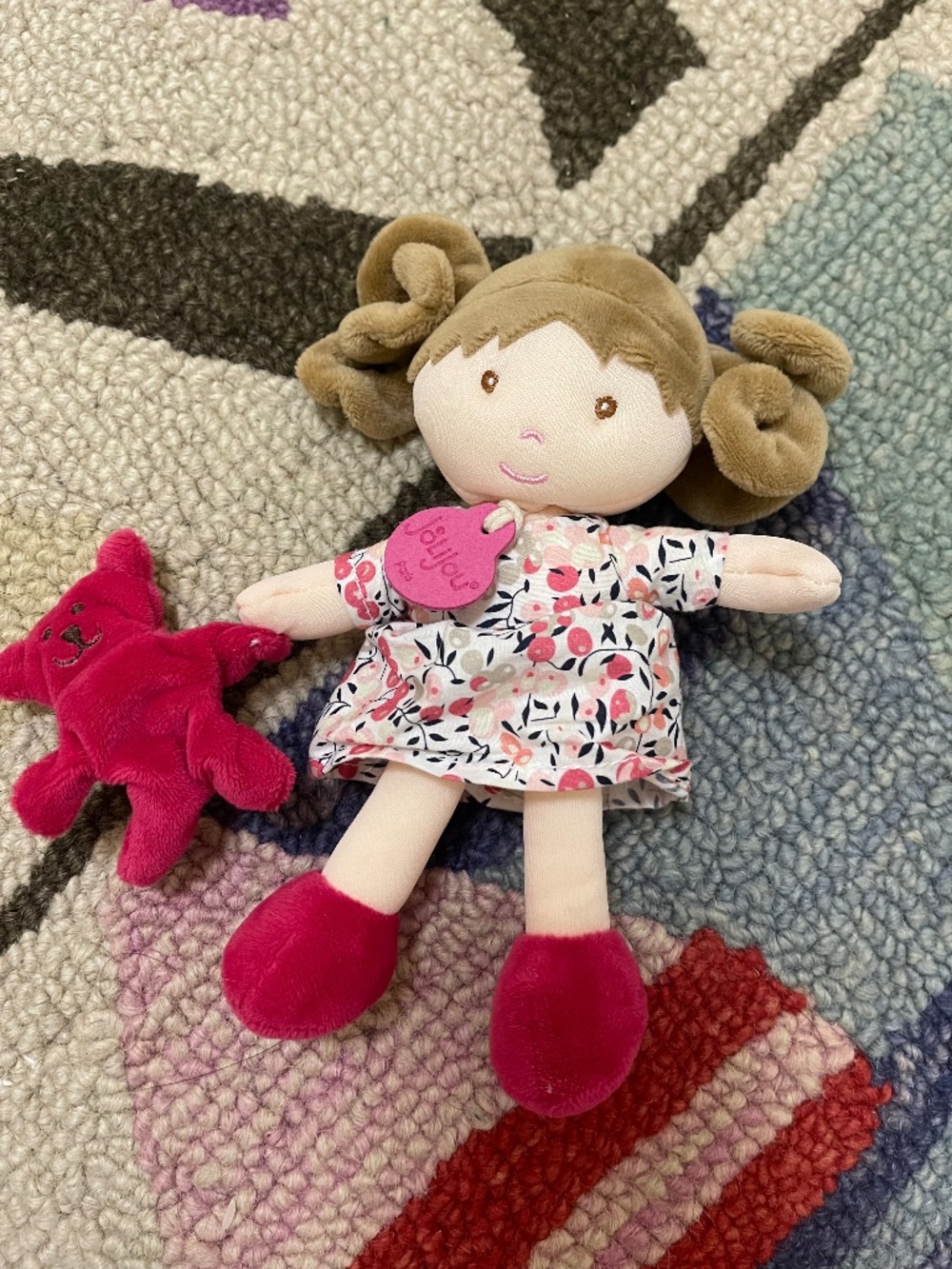 JoLijou Paris Demoiselle Plush My First Doll‎ Floral Dress